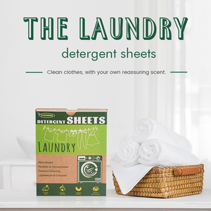 Fogli di Detersivo per Bucato Biodegradabili OECD-301B, Strisce Naturali per Lavanderia, Pastiglie per Bucato - Product Image 3