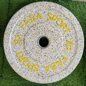 Discos de Goma de Alta Temperatura para Gimnasio, Placas de Peso de 25 kg, Oferta - Product Image 3