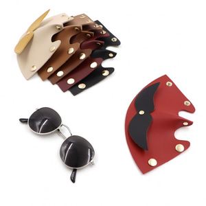 Mustache Shape PU Eyeglasses Stand Creative Desk Sunglasses Display Holder Funny Desktop <b>Glasses</b> <b>Rack</b> - Product Image 3