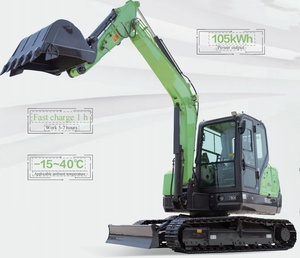 Máy xúc điện mới <span class=keywords><strong>2026</strong></span>, 6 tấn, bảo hành 1 năm, XE60EV - Product Image 1