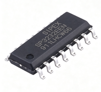 Puce de conversion de niveau de port série SMD à faible consommation SP3232EEN-L/TR, en stock