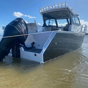 Bateaux à cabine ouverte en aluminium de 25 pieds Bateaux de pêche de 7.5m avec moteur hors-bord pour <span class=keywords><strong>Ocean</strong></span> Gospel Sport Entertainment Sightseeing Leisure - Product Image 2