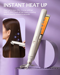เครื่องหนีบผมอินฟราเรดคุณภาพสูง ปรับอุณหภูมิได้ 4 <span class=keywords><strong>ระดับ</strong></span> พร้อมระบบล็อคด้ามจับ และแผ่นอินฟราเรดแยกอิสระ - Product Image 4