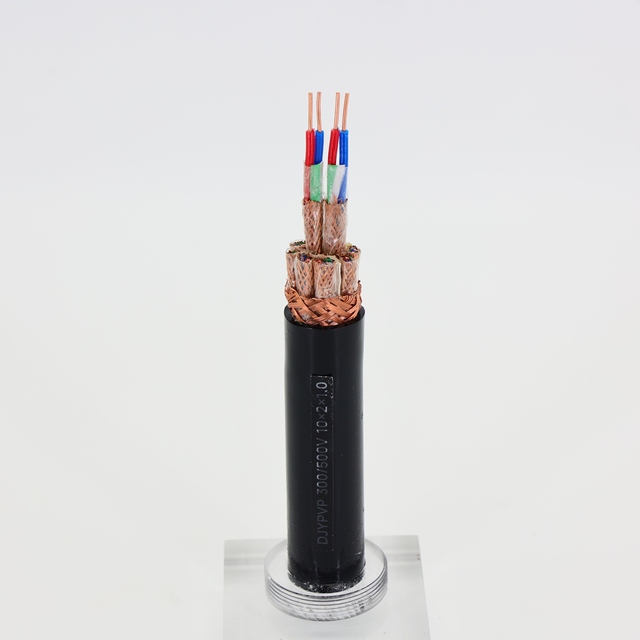 ZRC-DJYPVVP Stranded Copper Wire PVC & PE Insulated Shielded Armored Control Cable for Computer Signal Wire & Cable