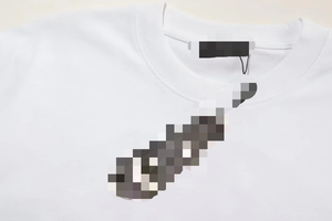 Vendita all'Ingrosso di T-shirt in Cotone a Maniche Corte di Alta Qualità con Stampa Originale Chrome Heart Cross sul Retro - Product Image 6