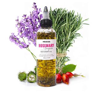 Özel toplu 100% saf organik biberiye nane derisi saç güçlendirilmesi uçucu saç büyüme için çemenotu tohumları biberiye yağı - Product Image 1