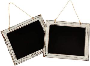 Cổ Điển Nhà Bếp Trang Trí Nội Thất Bảng Đen, Bảng Cổ Điển Màu Trắng Khung Gỗ Và Nhà Bếp Tường Trang Trí Nội Thất, biểu Tượng Đám Cưới Và Nhà Hàng Menu Treo Dòng - Product Image 3