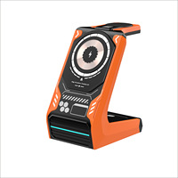 Chargeur sans fil 3-en-1 Original-Source Private-Mold style Mecha pour support de charge magnétique 15W Type-C Modèle T21
