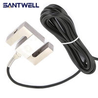 Capteur de pesage de type S haute précision, 100 kg à 1000 kg, en acier allié, pour tension et compression, pour pèse-grue suspendu, IP67 CE