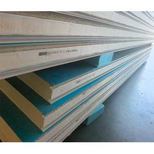 Panneau sandwich PU PIR EPS pour chambre froide, panneau d'isolation en <span class=keywords><strong>polyuréthane</strong></span>, panneau mural et de toiture, isolation thermique pour bâtiment de chambre froide - Product Image 4