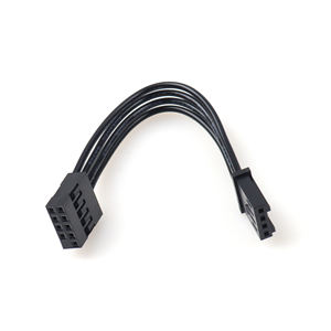 Anakart bağlantısı için Dupont 2 * 5Pin TE 280359 4Pin uzatma kablosu bilgisayar portu kablo demeti - Product Image 5