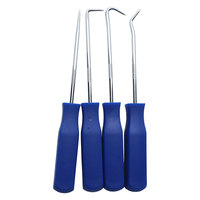 Kit de 4 mini crochets et extracteurs pour joints, outil de démontage de joints toriques et de vis de joint d'huile