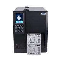 Printer Label Barcode RFID UHF IDPRT IX4R 4-Inci Thermal Transfer Antarmuka USB Garansi 1 Tahun untuk Logistik Gudang Stok