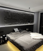 Long temps nouvelle arrivée pilier panneau colonne décorative artificielle 3D PU faux PU panneaux muraux en pierre de roche