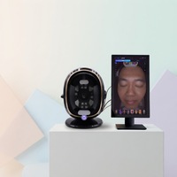 Analyseur de Peau Facial Intelligent 11 Langues avec Écran Tactile 21,5 pouces et IA, Compatible WiFi (UE/US/ZA/IT) – Nouvelle Version Améliorée pour Soins du Visage