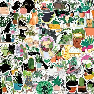 Pack De 100 Pegatinas De Animales De Dibujos Animados, Impermeables Y Reutilizables, Ideales Para Decorar Portátiles, Maletas, Bicicletas Y Scrapbooking