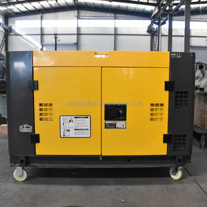 工場直販 10kw 三相 水冷式ディーゼル静音型発電機 50/60Hz HF10GF CE ISO認証済み - Product Image 2