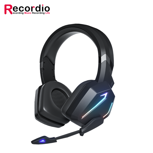 GAE-G20 Professional E-sports Retractable All-inclusive Computer Wired Headset Luminous Noise-Canceling Headphones