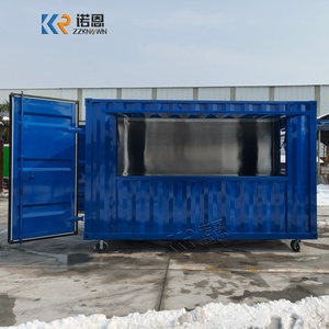 Conteneur modulaire <span class=keywords><strong>de</strong></span> 20 pieds pour bar-restaurant, café préfabriqué, boutique en acier, conteneur maritime modifié à vendre - Product Image 6