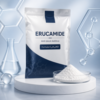Poudre d'Érucamide CAS 112-84-5 Agent Anti-blocage Additif Améliorant la Performance de Coulée pour PE PP C22H43NO Agent d'ouverture pour Plastique