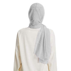 Recycle polyester soudanais femmes toub brode autriche voile tissu palestinien tissu pour faire un écharpes vêtements avec écharpe - Product Image 2