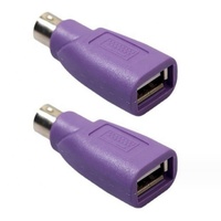 Adaptor USB ke Ps2 6Pin Din USB betina