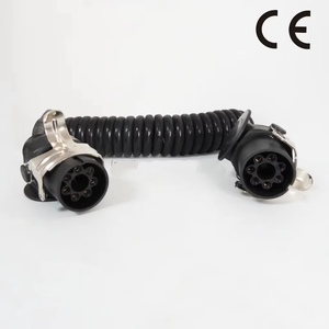 Precio de promoción de fabricación profesional <span class=keywords><strong>7</strong></span> Core TPU <span class=keywords><strong>Cable</strong></span> en espiral <span class=keywords><strong>Remolque</strong></span> <span class=keywords><strong>7</strong></span> <span class=keywords><strong>polos</strong></span> Ebs 5 Pin Abs <span class=keywords><strong>Cable</strong></span> de <span class=keywords><strong>remolque</strong></span> con enchufe de <span class=keywords><strong>remolque</strong></span> - Product Image 2