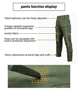 FRONTER 아웃도어 레인저 그린 전투복 군복 전술 슈트 AK 유니폼 - Product Image 5