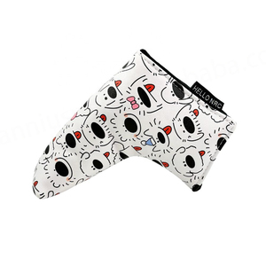 Factory Wholesale Quality Embroidery Logo Putter <b>Head</b> Cover Golf Headcover Blade Putter Covers - Product Image 5