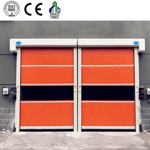 Pvc Shutter Door PVC Dust Proof High Speed Rolling Shutter Door Fast Roller Shutters