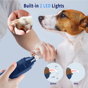 Cortauñas Eléctrico Recargable para Perros, 2 Luces LED, 12000 rpm, Indoloro, Súper Silencioso, 6 Velocidades, Amoladora de Uñas para Mascotas - Product Image 4