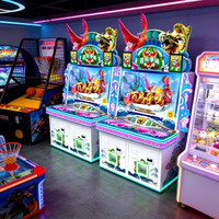 Borne d'arcade pour lieux publics - Machine de divertissement interactive multijoueur personnalisable en anglais