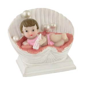 Décoration pour bébé fille en forme de coquille H60 MM, accessoire mignon pour chambre d'enfant - Product Image 1