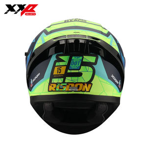Casques de moto intégraux NEUFS avec grand spoiler, double visière, boucle à dégagement rapide, tailles S-XXL, XXP Warr DOT ABS - Product Image 5
