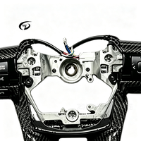 Volant personnalisé en fibre de carbone avec logo GR pour Toyota Fortuner, Hilux, Vigo, Revo, Land Cruiser LC300 LC200 Series