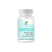 Capsules Thermogéniques Brûle-Graisses à Marque Blanche pour le Soutien du Métabolisme à l'Extrait de Fruit d'Açaï et l'Accélération du Métabolisme