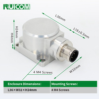 Capteur de vibration MEMS à trois axes GKM390, sortie de tension, accéléromètre de vibration de type pont pour éoliennes et trains