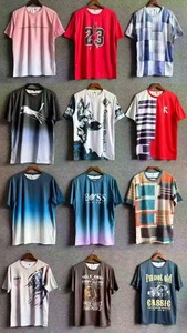 <span class=keywords><strong>Maglietta</strong></span> da uomo oversize con stampa grafica a sublimazione auto d'epoca 180 grammi Streetwear abbigliamento sportivo Casual progettato su misura - Product Image 4