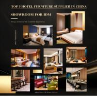 Ensemble de meubles de chambre d'hôtel IDM Foshan, meubles de chambre d'hôtel modernes et luxueux personnalisables pour les hôtels 3-5 étoiles de Dubaï