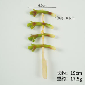 Pinchos <span class=keywords><strong>de</strong></span> barbacoa simulados a gran escala, modelo simulado <span class=keywords><strong>de</strong></span> carne a la parrilla, pan rallado frito, modelos <span class=keywords><strong>de</strong></span> alimentos simulados - Product Image 6