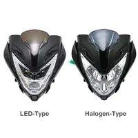 Phare LED pour moto BAJAJ Pulsar 150 200, 12V, 3 lentilles, universel, pièces de rétrofit/amélioration, assemblage 2W 6000K