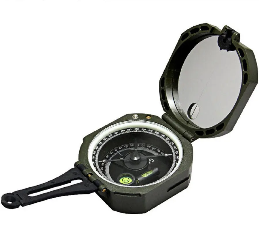 Factory Professional Compass Lightweight Compass Outdoor Survival Cheap Camping Equipment Geological Pocket Compass