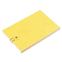 Blocs de notes en papier créatifs et colorés avec logo personnalisé, 100 feuilles, feuilles mobiles, bloc-notes vierges avec couverture gaufrée pour usage professionnel ou cadeau.
