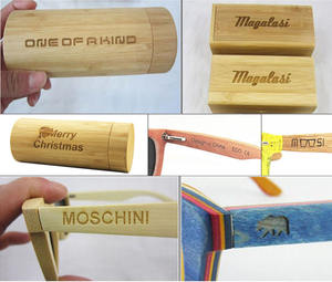 निजी लेबल यूनिक्स लकड़ी के धातु के धूप के चश्मे के साथ निजी लेबल यूनिक्स लकड़ी धातु के धूप के चश्मे नीले लाल रंग में उपलब्ध - Product Image 5