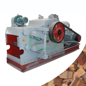 Rongda automatic 1-10T/H Wood Chipper Shredder For Sale