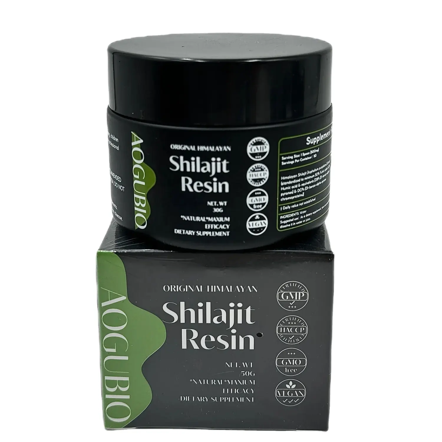 The factory offers private label Shilajit Resin to feel the power of Shilajit and explore the essence of Himalayan herbs