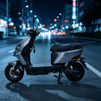 Moto électrique de course CKD SKD 10 pouces avec batterie amovible, 600/800W, vitesse 50 km/h, scooter électrique à 2 places pour adultes