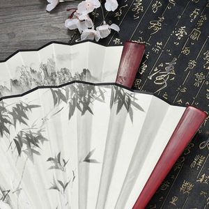 พัดไม้ไผ่พับได้ลายจีนแบบใหม่ ดีไซน์สั่งทำพิเศษ สำหรับของที่ระลึก - Product Image 4
