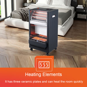 Calentador de habitación de <span class=keywords><strong>Gas</strong></span> <span class=keywords><strong>catalítico</strong></span> infrarrojo portátil de 18000btu de alta calidad eléctrico para dormitorio, sala de estar para exteriores, hogar, acero - Product Image 5