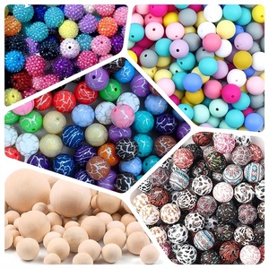 Cône de crème glacée 3D perles focales en silicone <span class=keywords><strong>dessin</strong></span> rapide personnaliser articles de Bracelet de perles d'espacement en silicone pour la fabrication de bracelets à stylo - Product Image 4